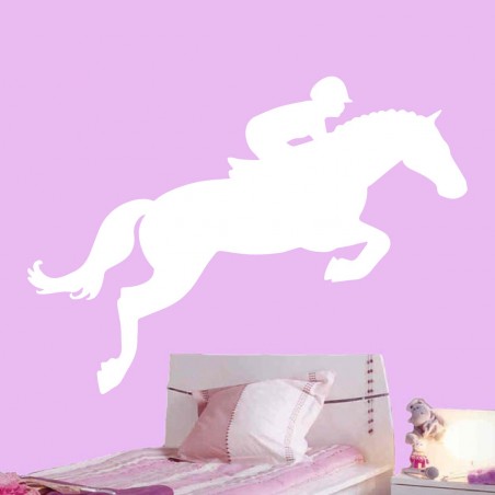 Sticker saut de cheval Ref: 80